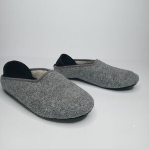 Mahabis Classic Larvik Felt Slippers Size 37